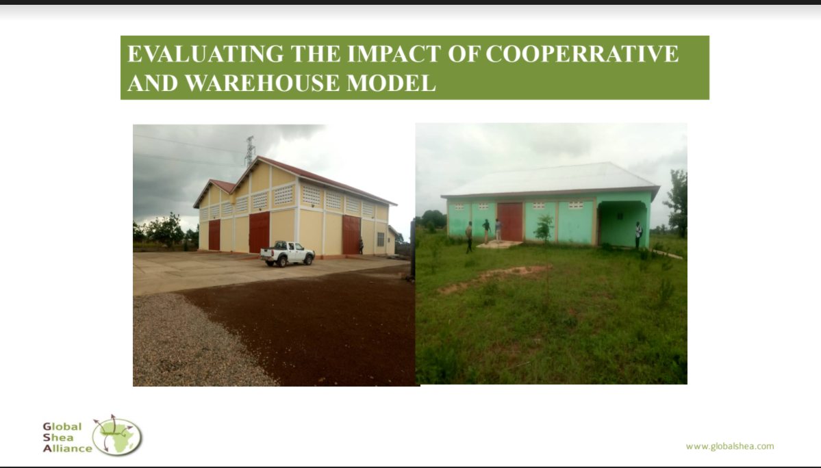 Evaluating the Impact of Cooperative and Warehouse Model Shea Market