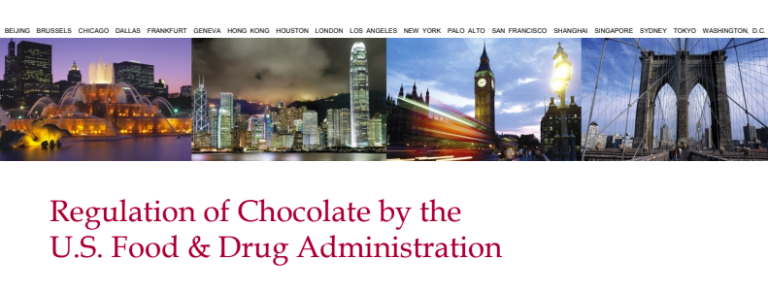 Regulation Of Chocolate By The Us Food And Drug Administration Shea Market 1086