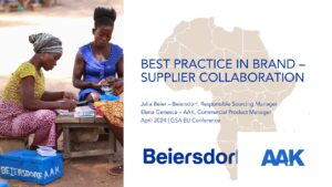 Best practice in brand–supplier collaboration