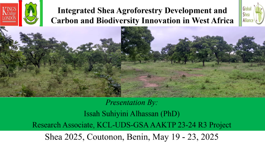 Carbon Credit Opportunities in Shea Parklands (University for Development Studies)